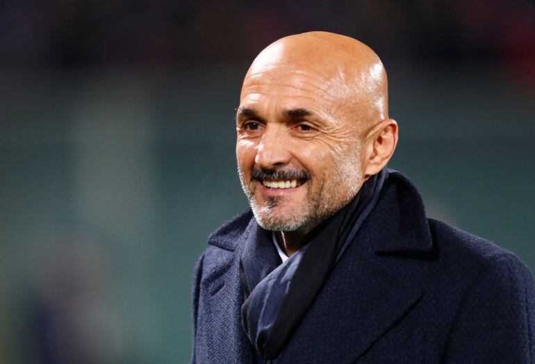 Luciano Spalletti durante un encuentro con el Inter de Milán