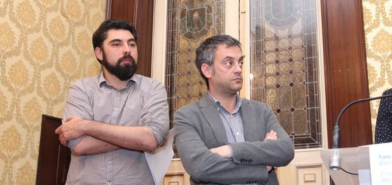 Xulio Ferreiro y Xiao Varela