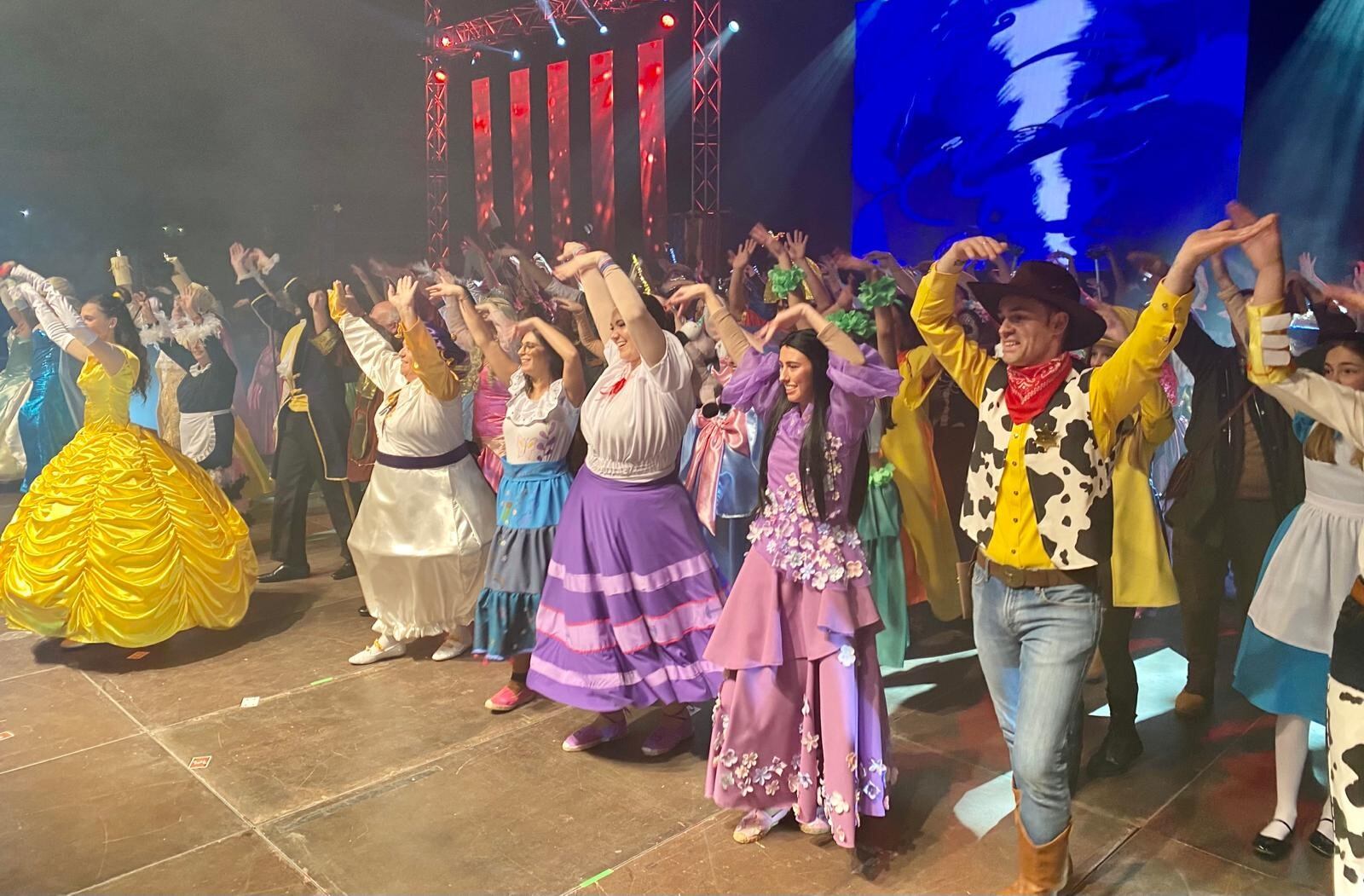 Gala del Carnaval celebrada en Santander.