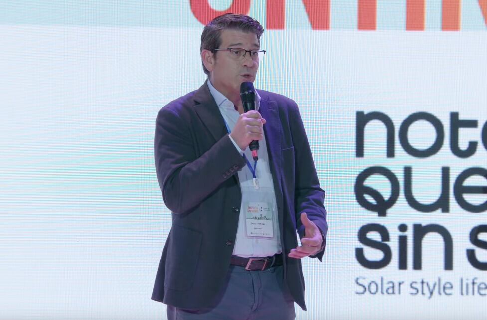 Jorge Rodríguez durant la seua intervenció a la jornada.