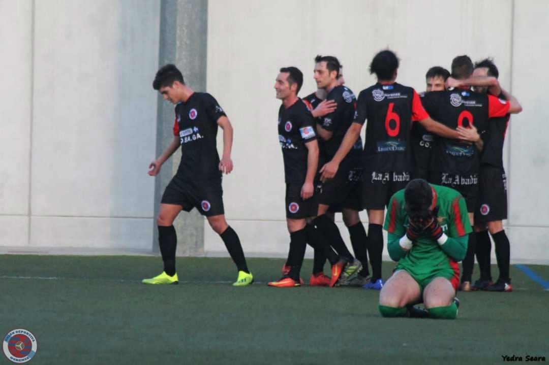 Con estos tres nuevos puntos, la Unión Deportiva Ourense, da un gran paso para jugar la promoción