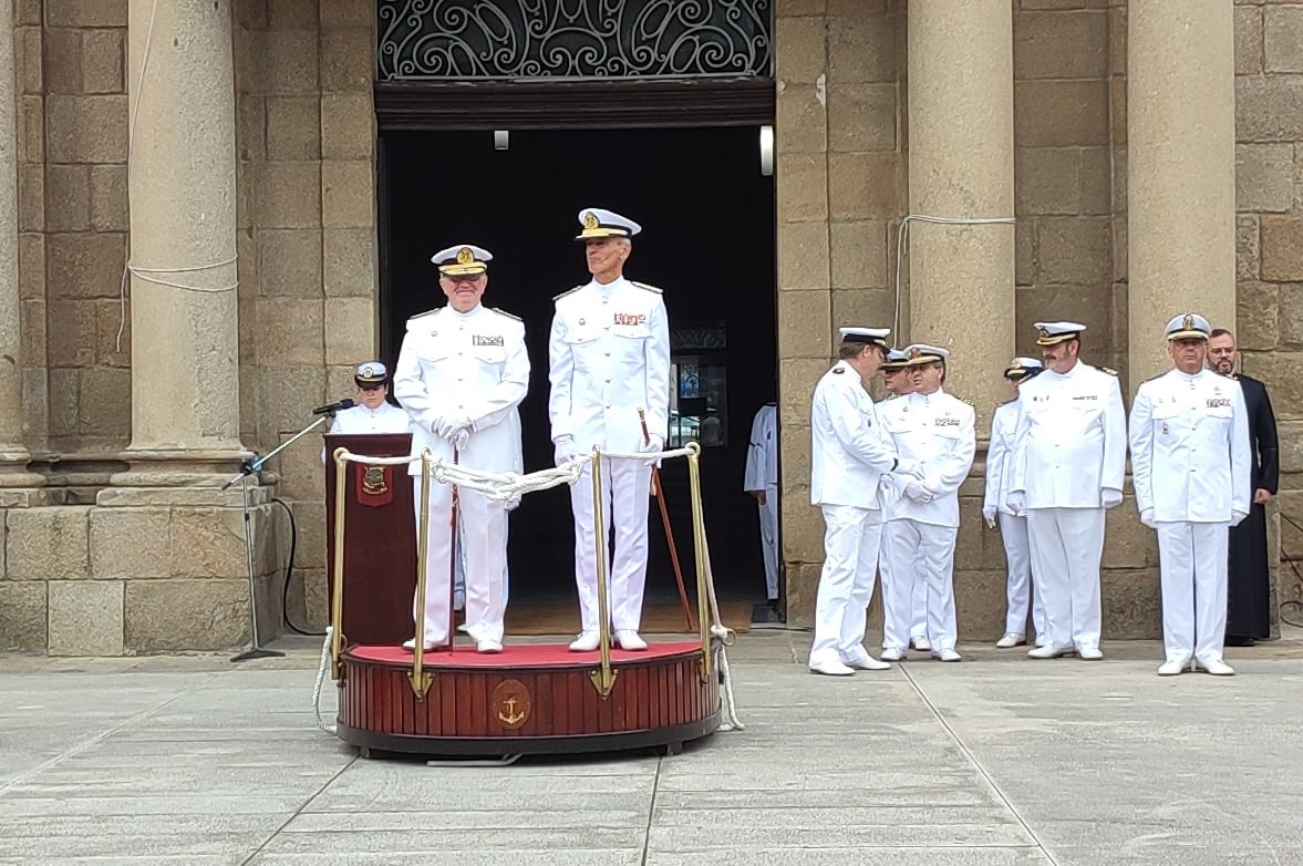 Ignacio Frutos y Vicente Rubio Bolívar en el acto de toma de posesión