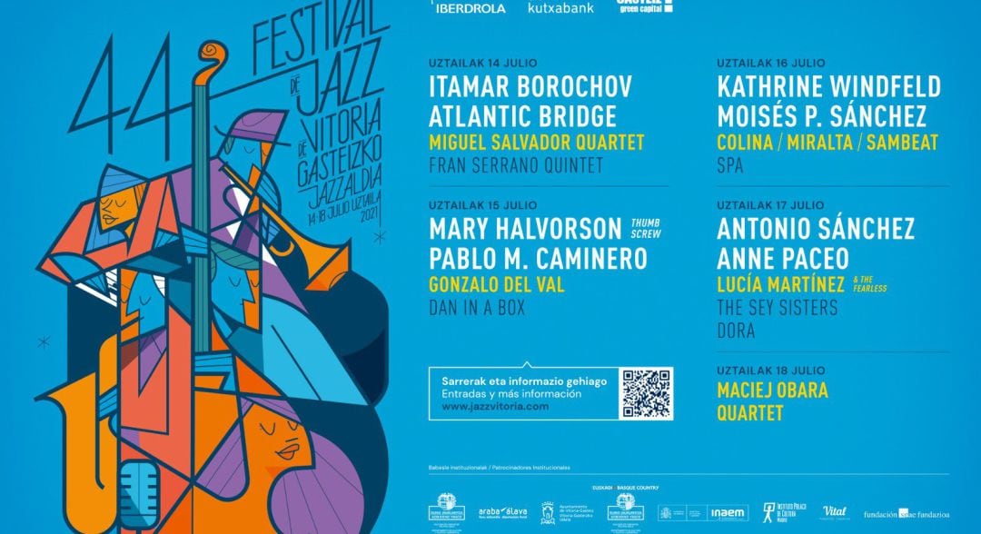 Presentada la 44 edición del festival de jazz de Vitoria-gasteiz