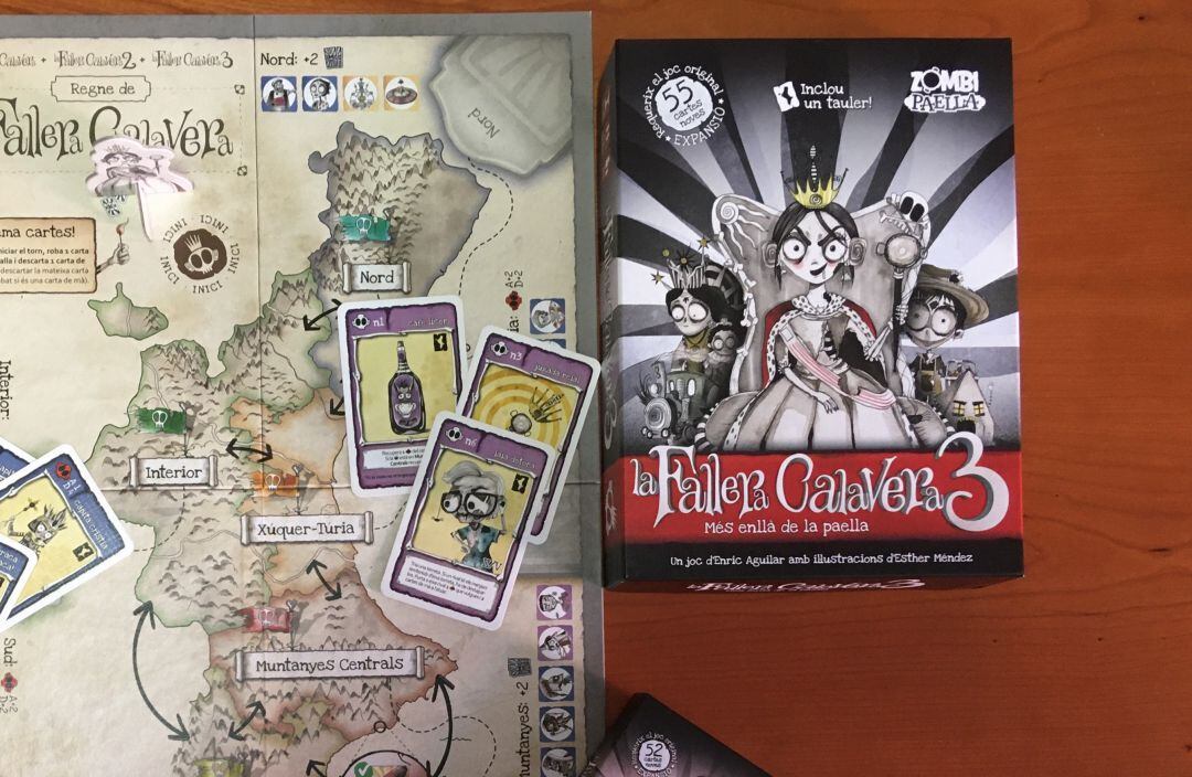 Juego de cartas La Fallera Calavera