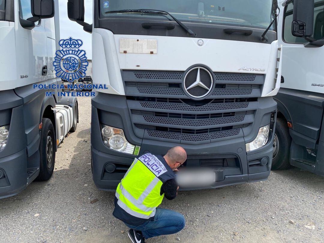 Recuperan 50 cabezas tractoras de camión por un valor de 5 millones de euros