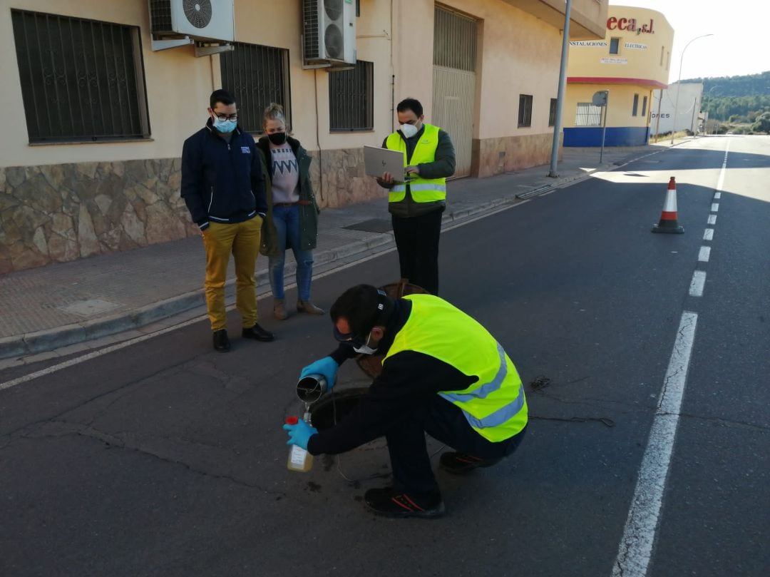 Recogida de muestras en L&#039;Alcora