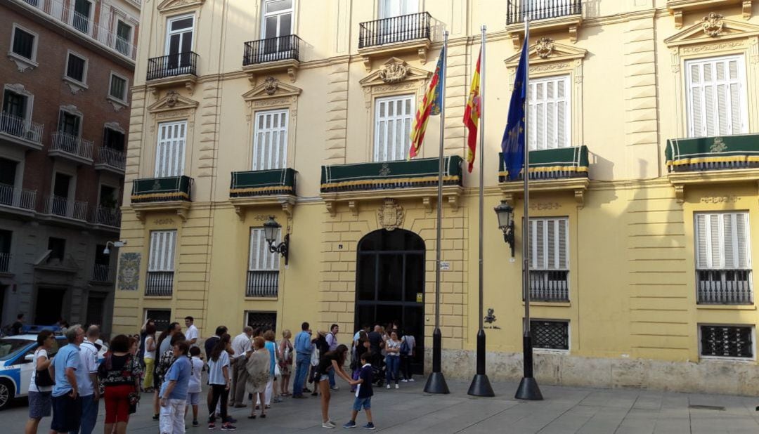 Fachada de la Diputación de Valencia