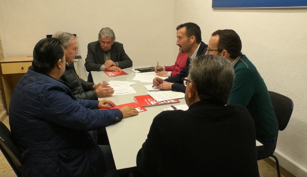 Reunión PSOE y sector agrario