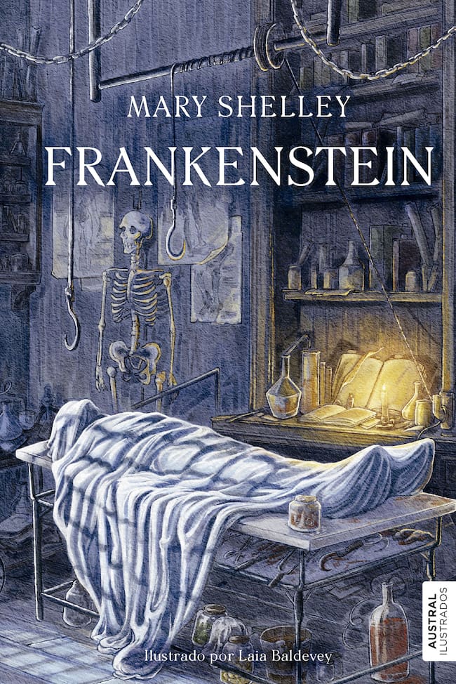 Portada de la novela Mary Shelley, ‘Frankenstein’