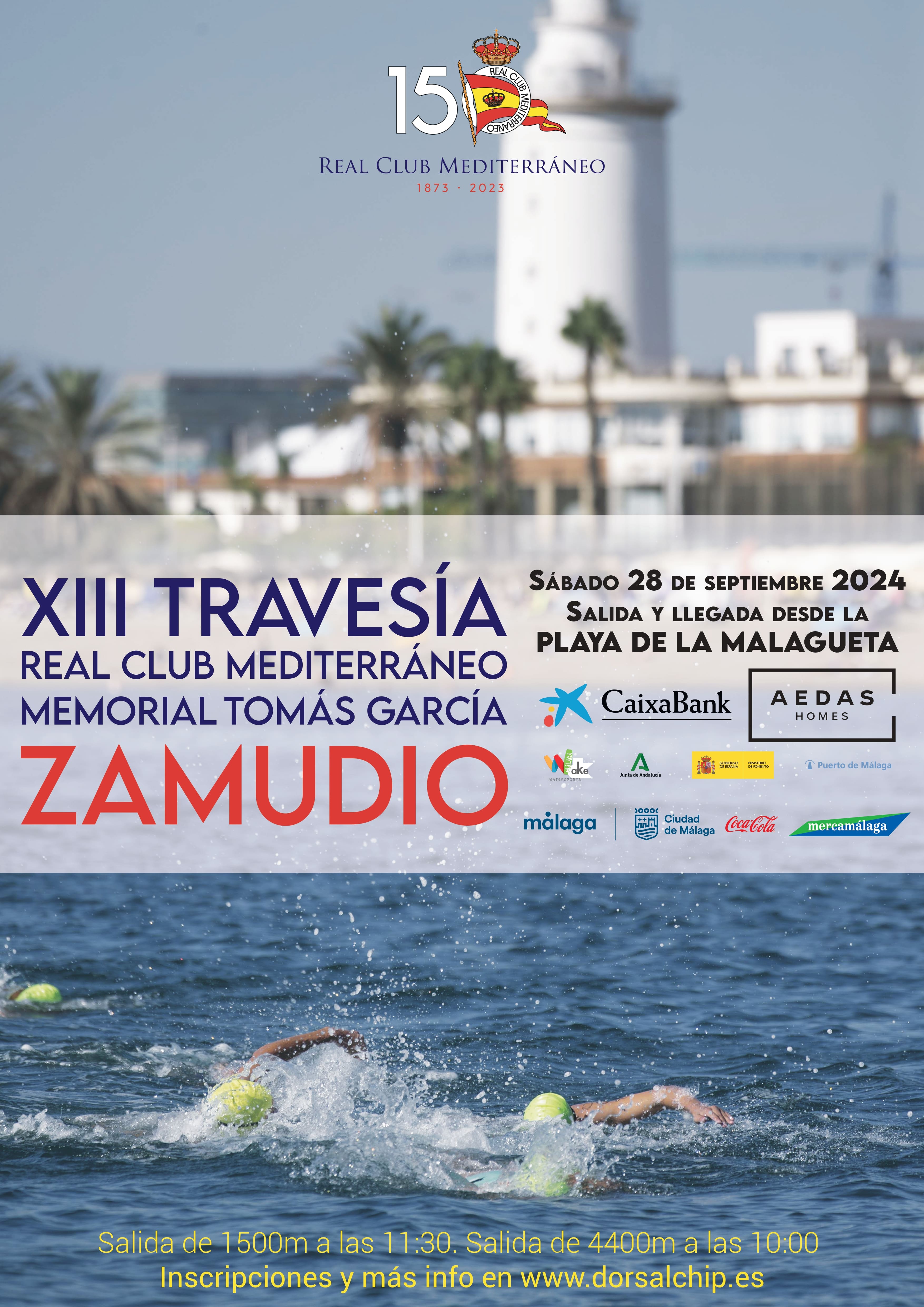 Cartel de la XIII Edición de la Travesía Zamudio