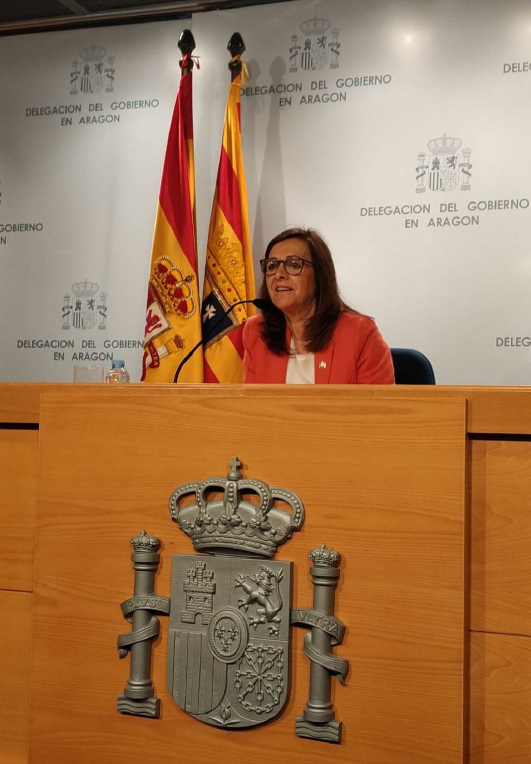 Carmen Sánchez, Delegada del Gobierno en Aragón.