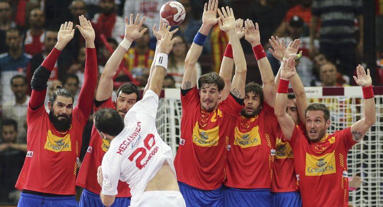 El equipo español se ha impuesto 28-20 a Túnez en los octavos de final del Mundial.