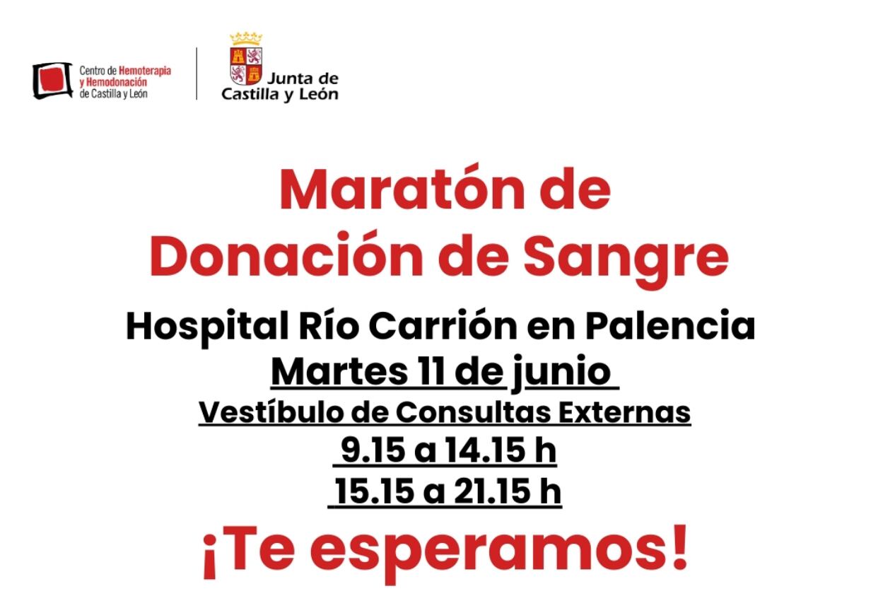 El Caupa y el Centro de Hemoterapia de Castilla y León organizan un maratón de donación de sangre