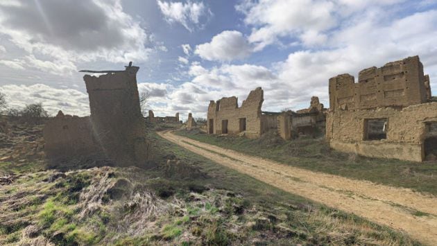 Zona de Valladolid donde fueron abandonados los cadáveres de los perros