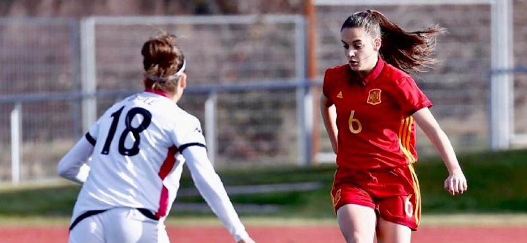 Silvia Rubio, subcampeona del mundo con la Selección Española Sub-23