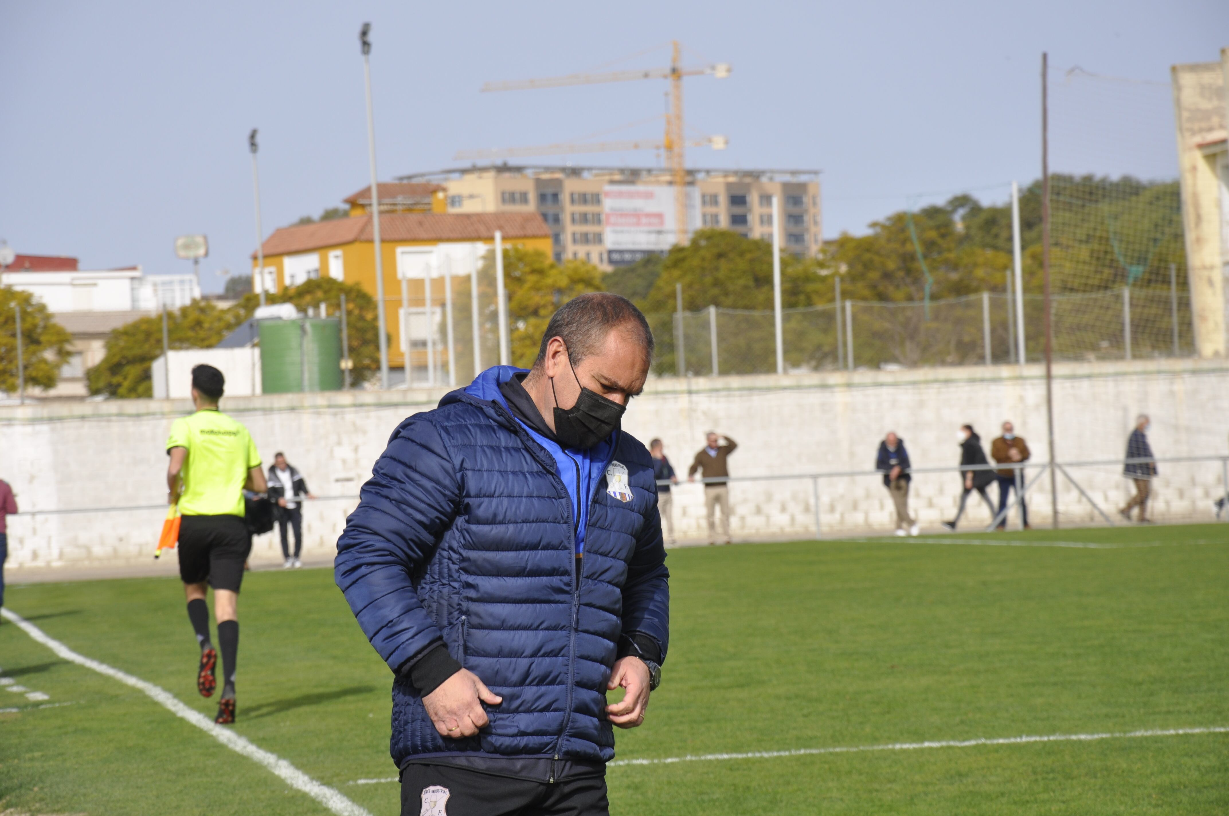 Javi Rivas, entrenador del Jerez Industrial CF