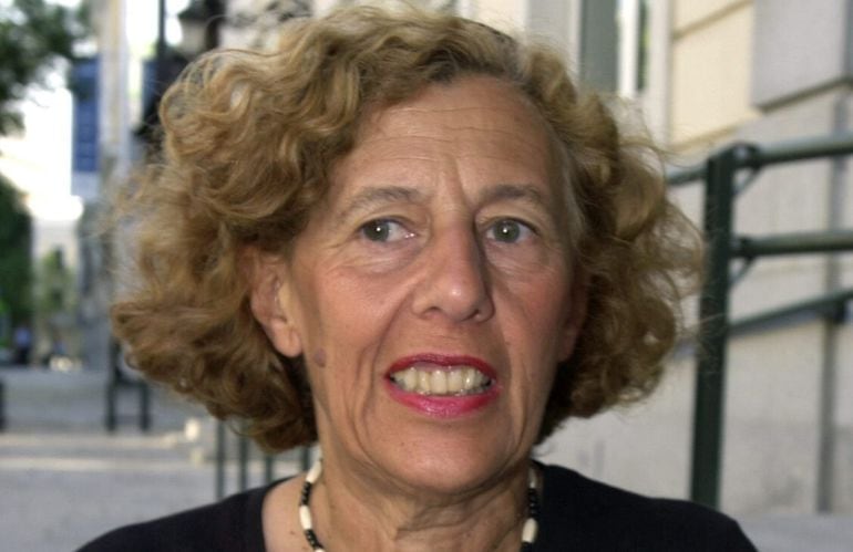 La exjuez Manuela Carmena, una de las fundadoras de Jueces para la Democracia, que es la candidata de la dirección de Podemos para concurrir a las primarias del partido creado con Ganemos.