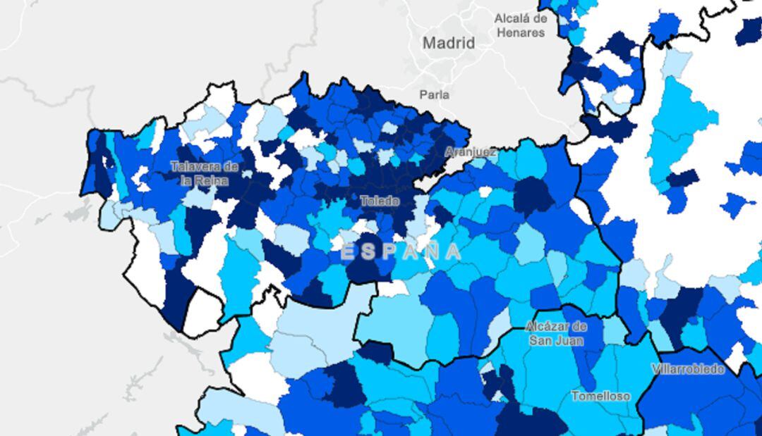 Evolución casos covid del 2 al 8 de agosto