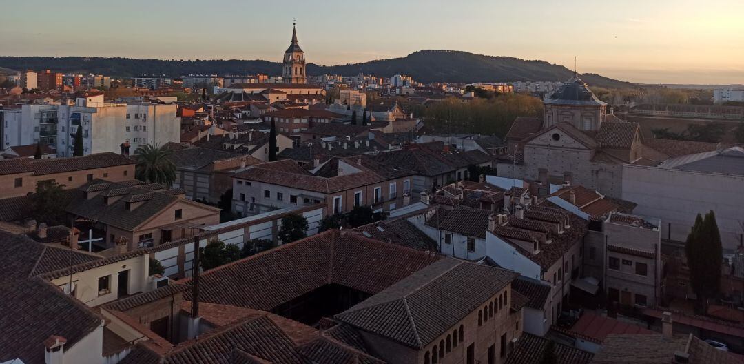 Foto panorámica de Alcalá de Henares. 