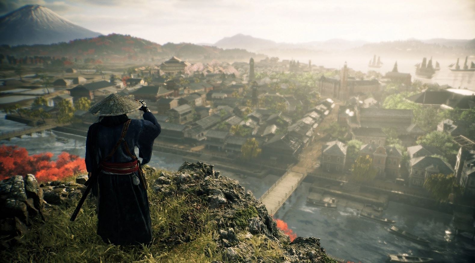 El mundo abierto en Rise of the ronin