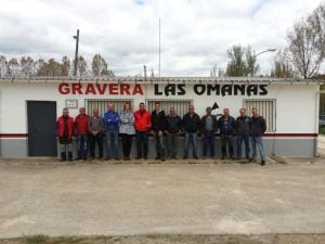 La plantilla actual de Graveras Las Omañas