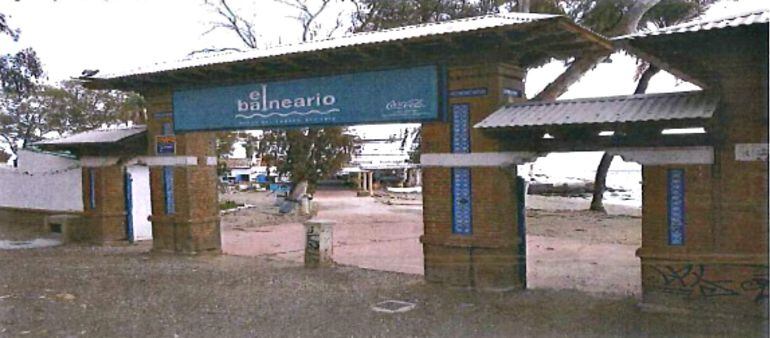 Imagen incluida en el reportaje fotográfico de la inspección a los Baños del Carmen