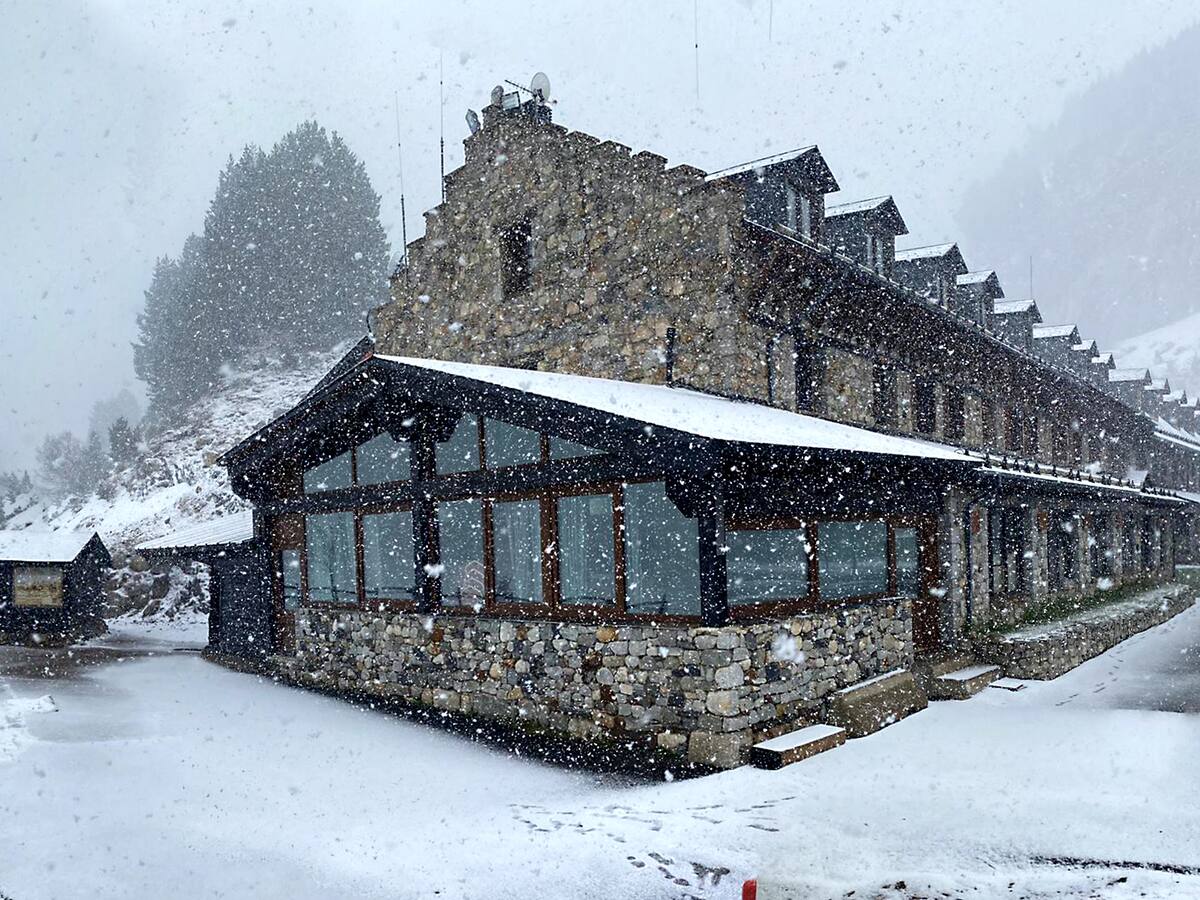 Activada la alerta amarilla por nevadas en el Pirineo
