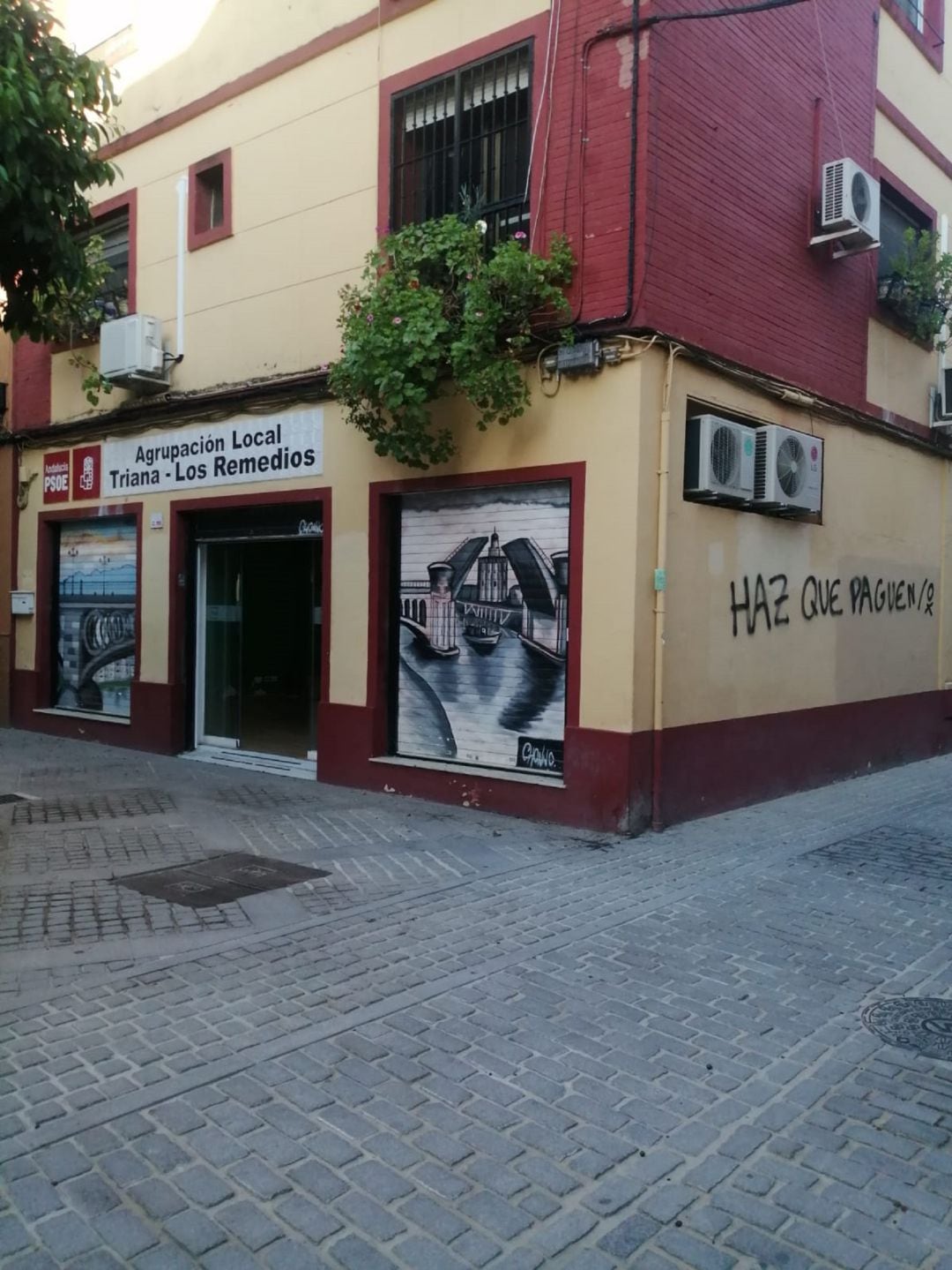 Sede del PSOE en Triana