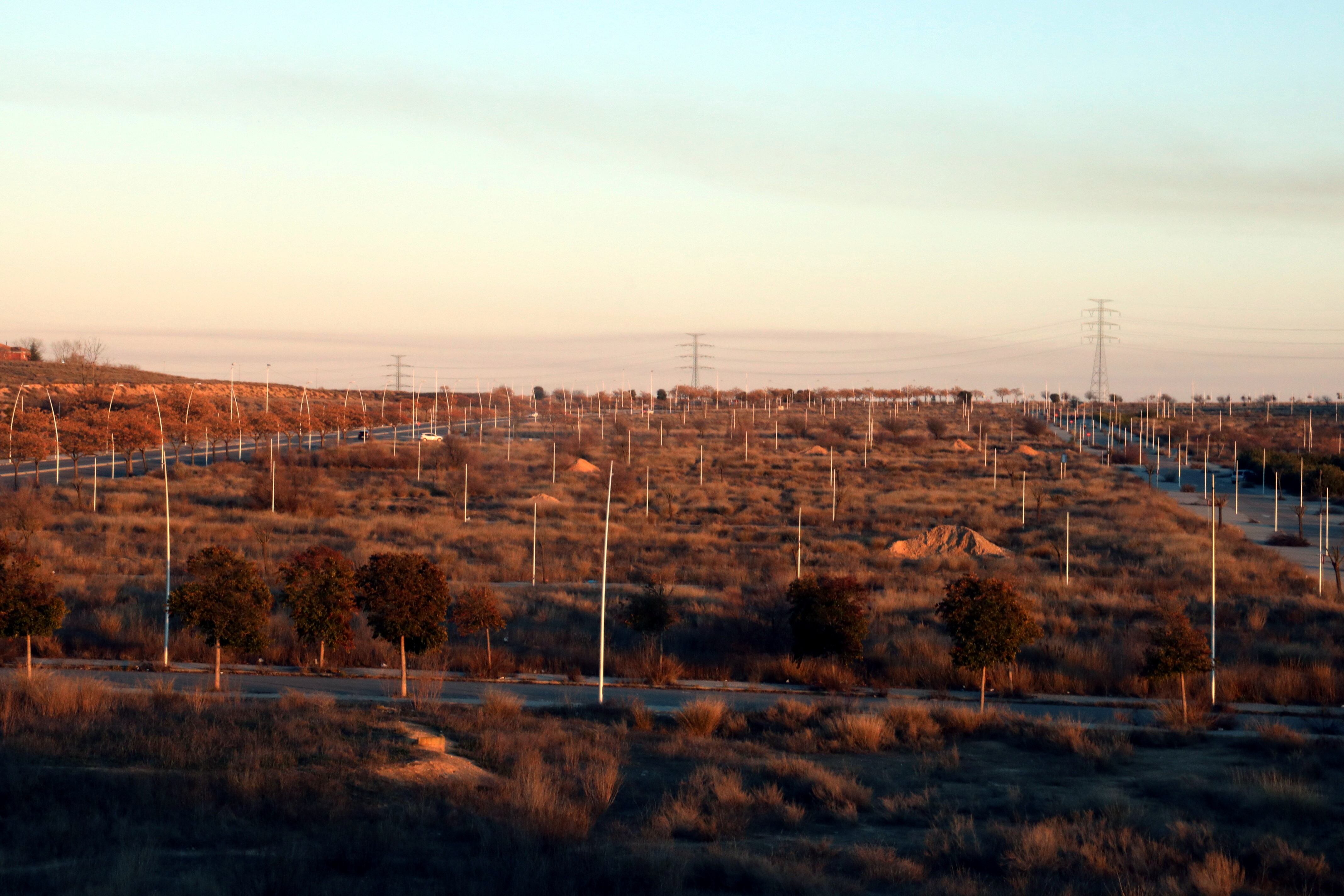 La zona de Torre Salses de Lleida on Eurofund i Frey projecten construir un parc comercial i d&#039;oci