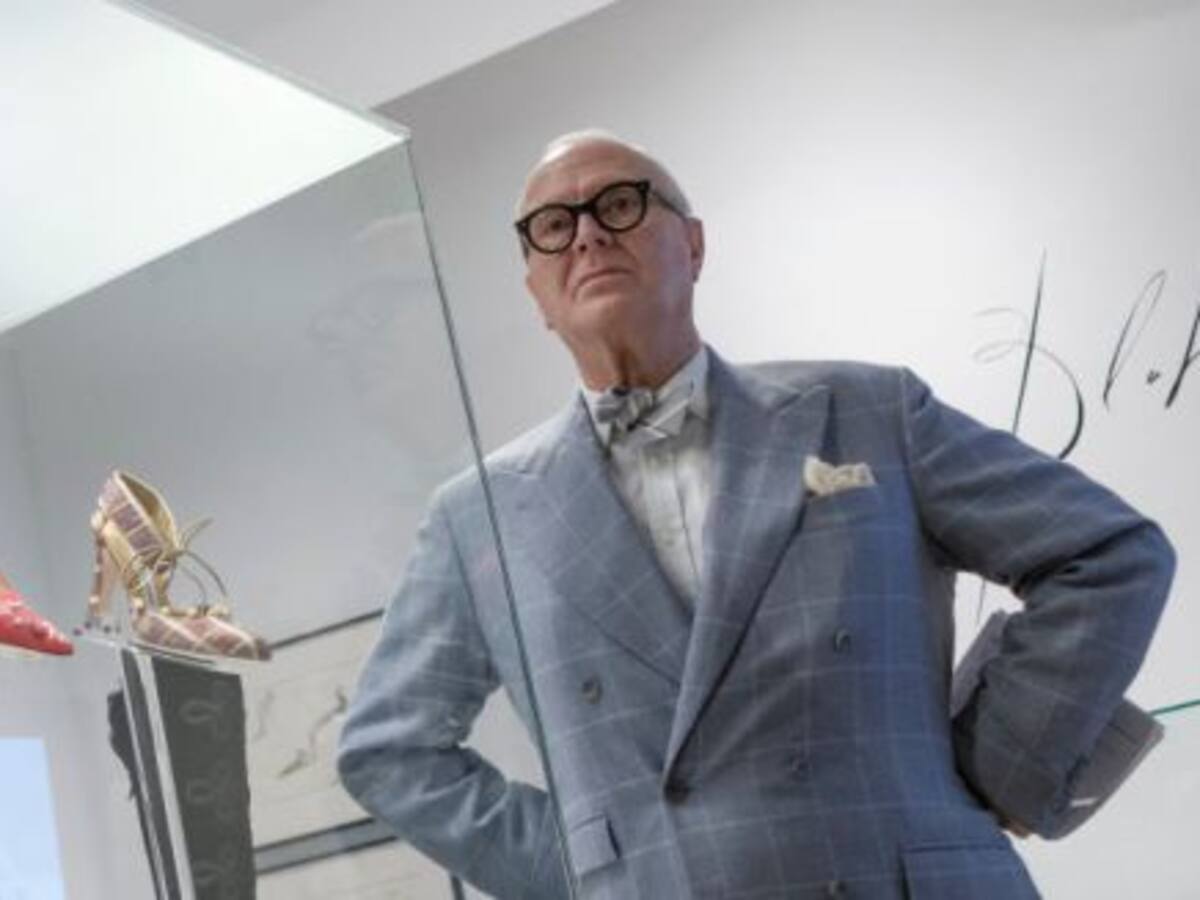 Manolo Blahnik exhibe 'el arte del zapato' en Toronto