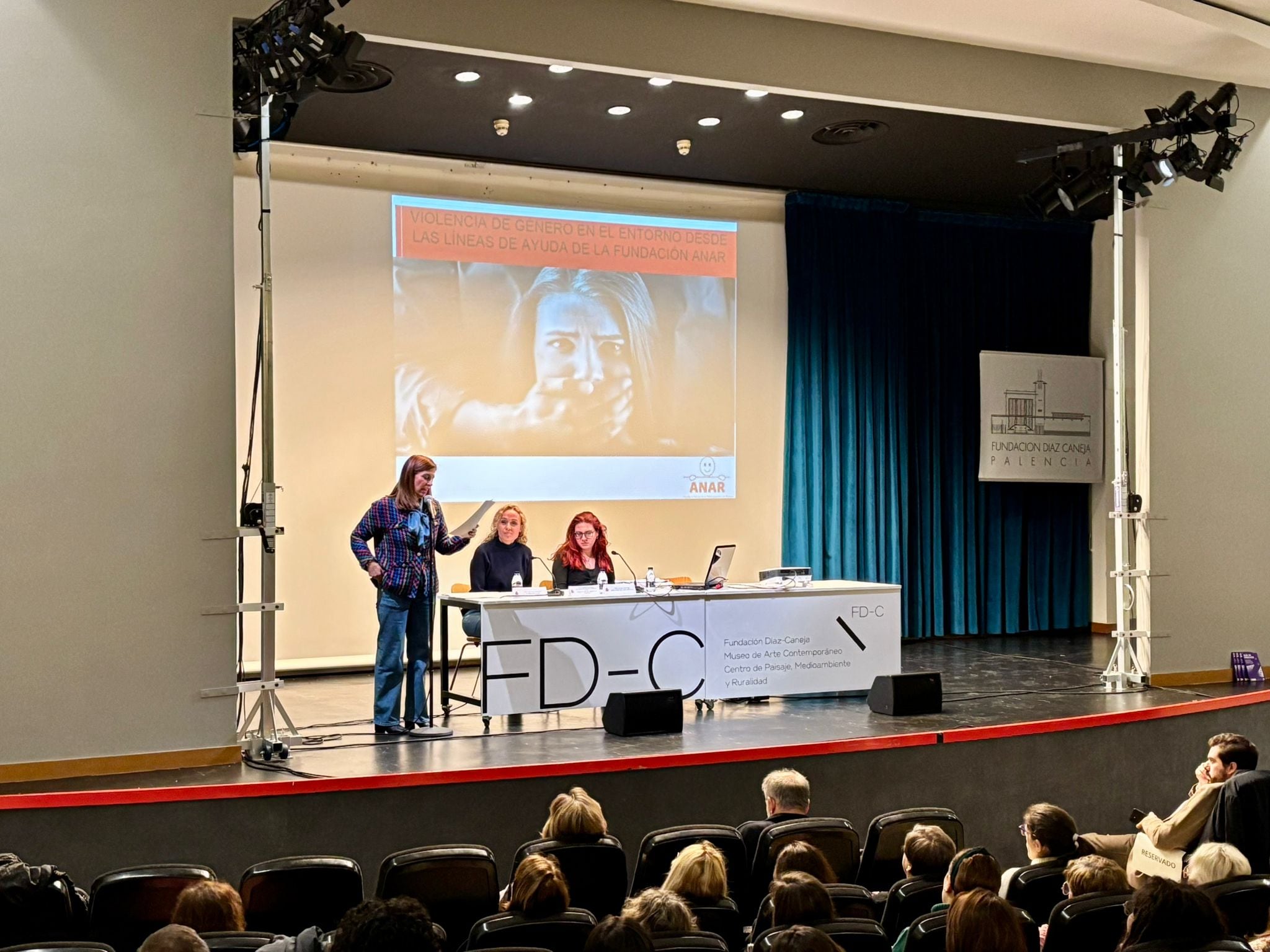 Jornada sobre violencia vicaria celebrada en la Fundación Díaz Caneja