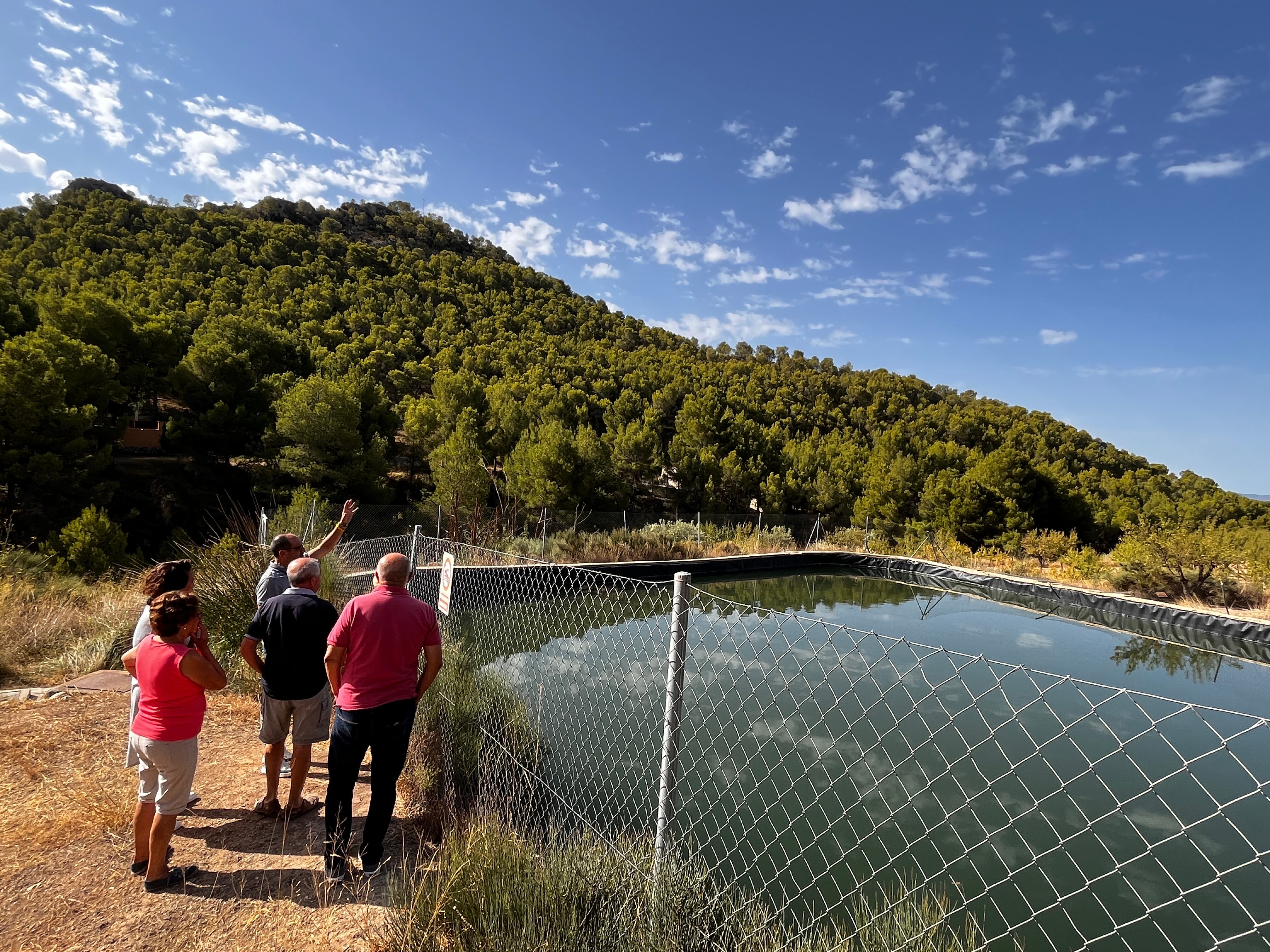Balsa Caprala en Petrer