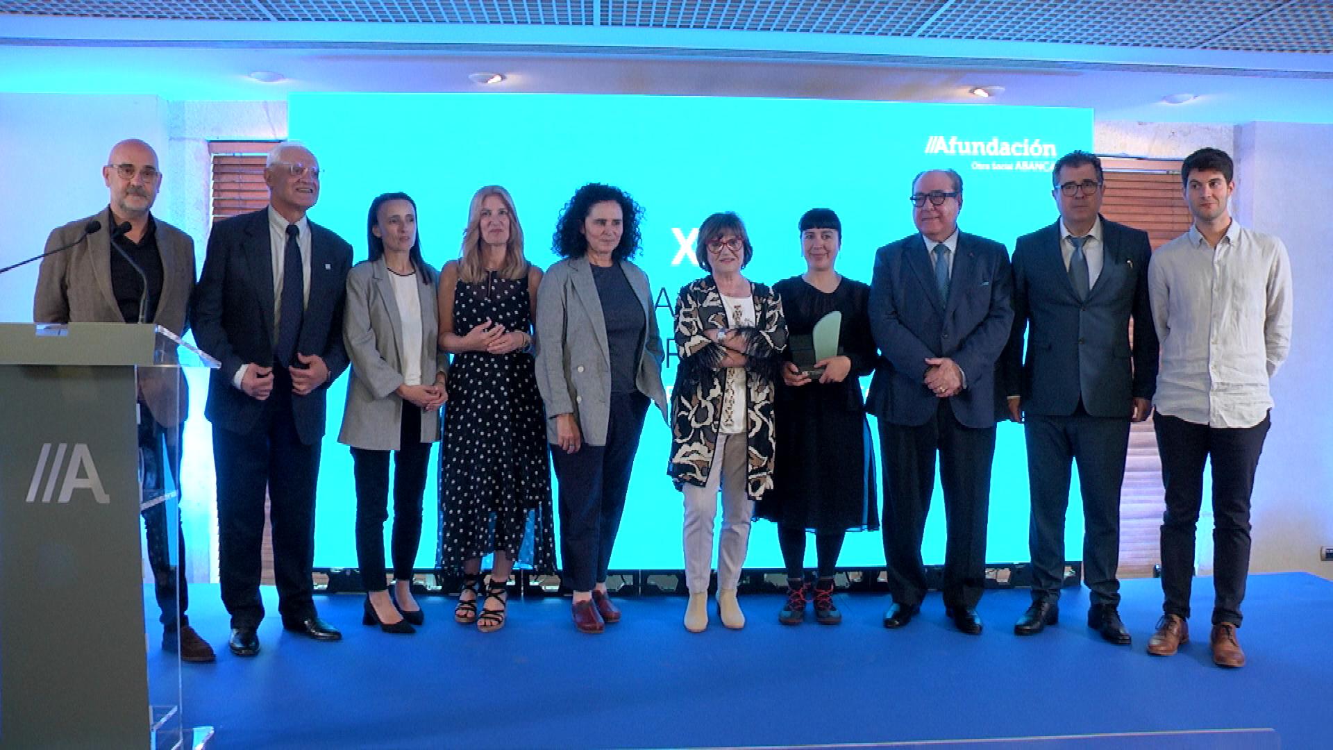 Jurado y finalistas del XX Premio Afundacion de Xornalismo Fernández del Riego