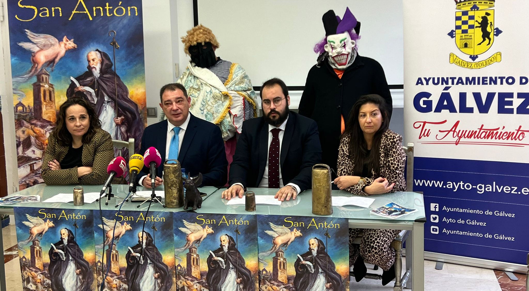 Presentación de la festividad de San Antón de Gálvez