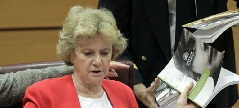 La Defensora del Pueblo, Soledad Becerril, en una foto de archivo