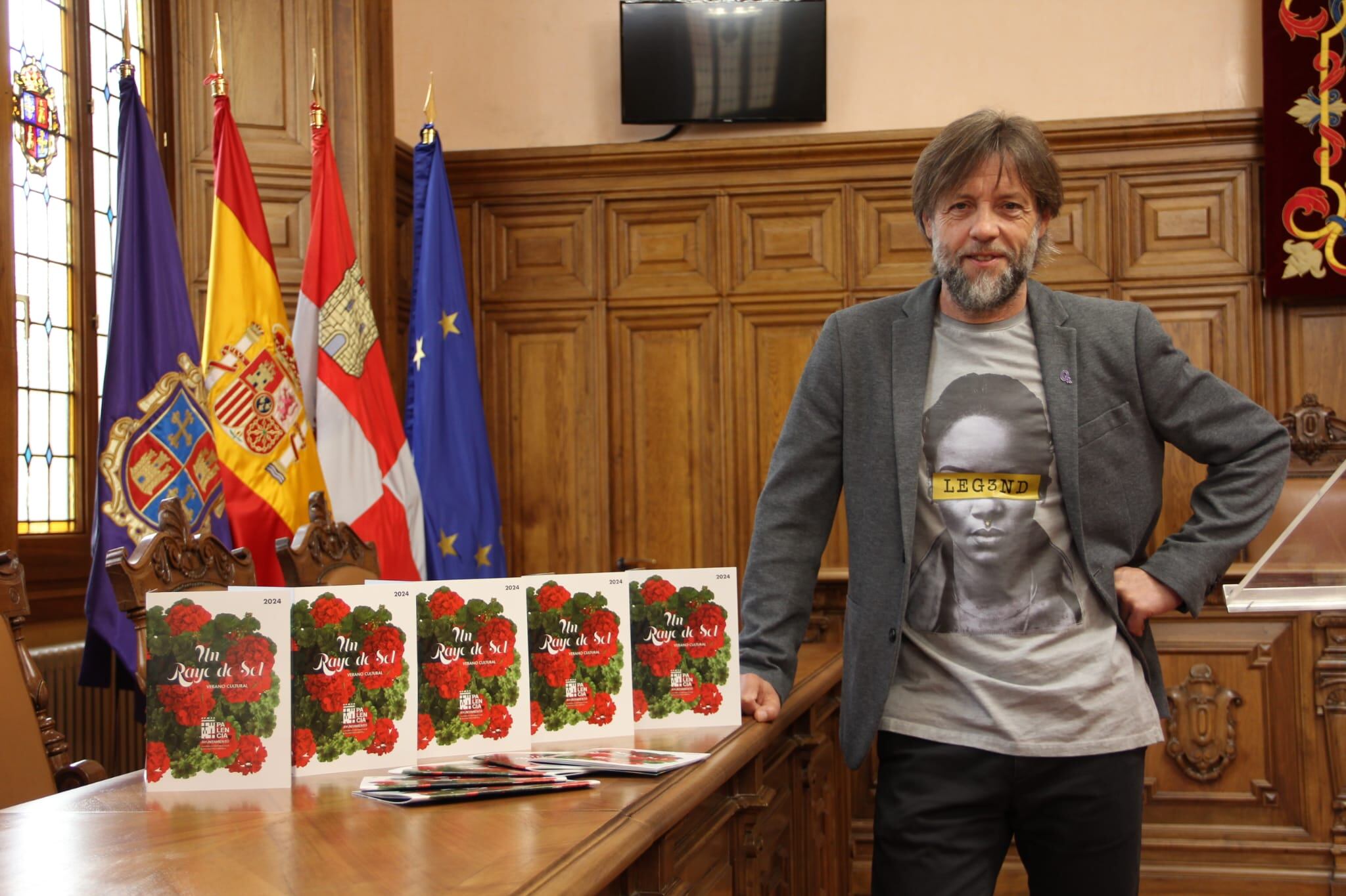 Fran fernández presenta la programación del Verano Cultural del Ayuntamiento de Palencia