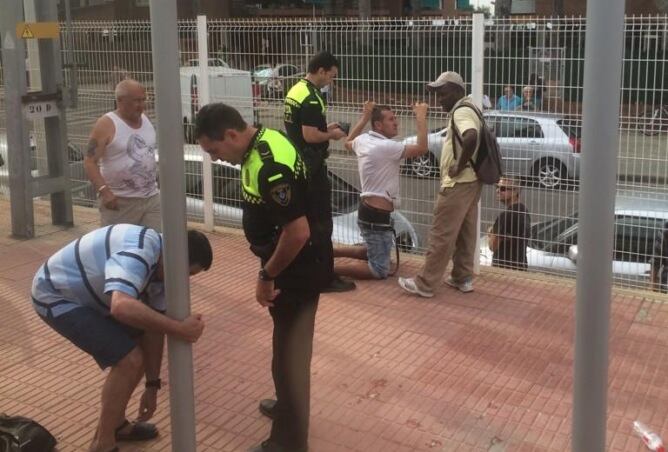 'Detenció de carteristes a l'estació de Torredembarra'