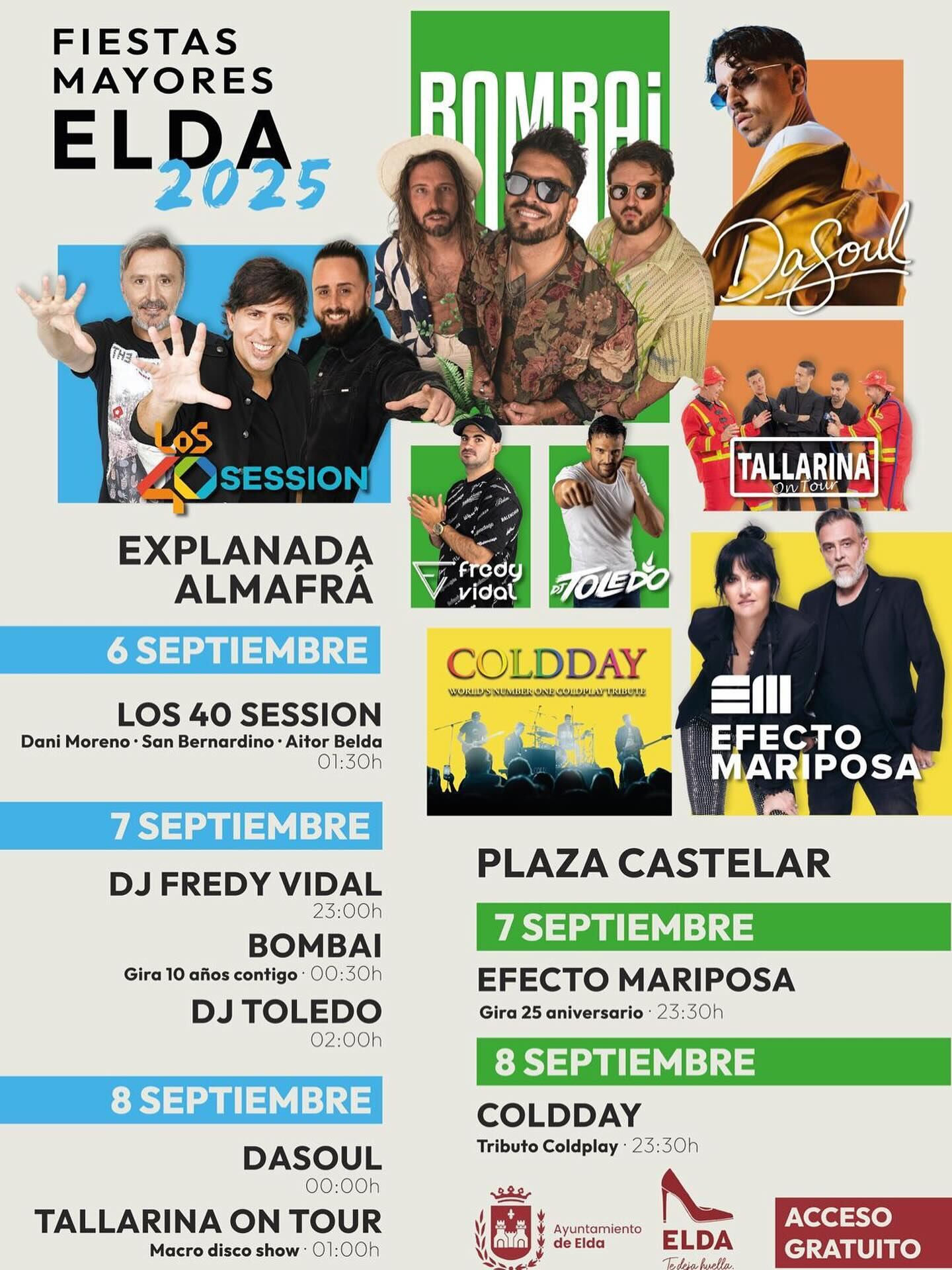 La noche contará además con la participación de Tallarina On Tou