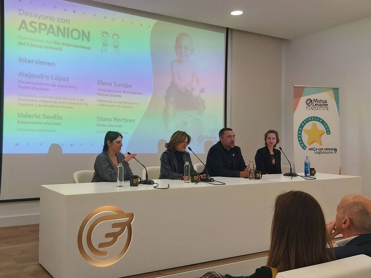 Fundación Mutua Levante organiza una jornada de visibilización y apoyo a la labor de Aspanion, entidad solidaria que ayuda a las familias con hijos e hijas con cáncer