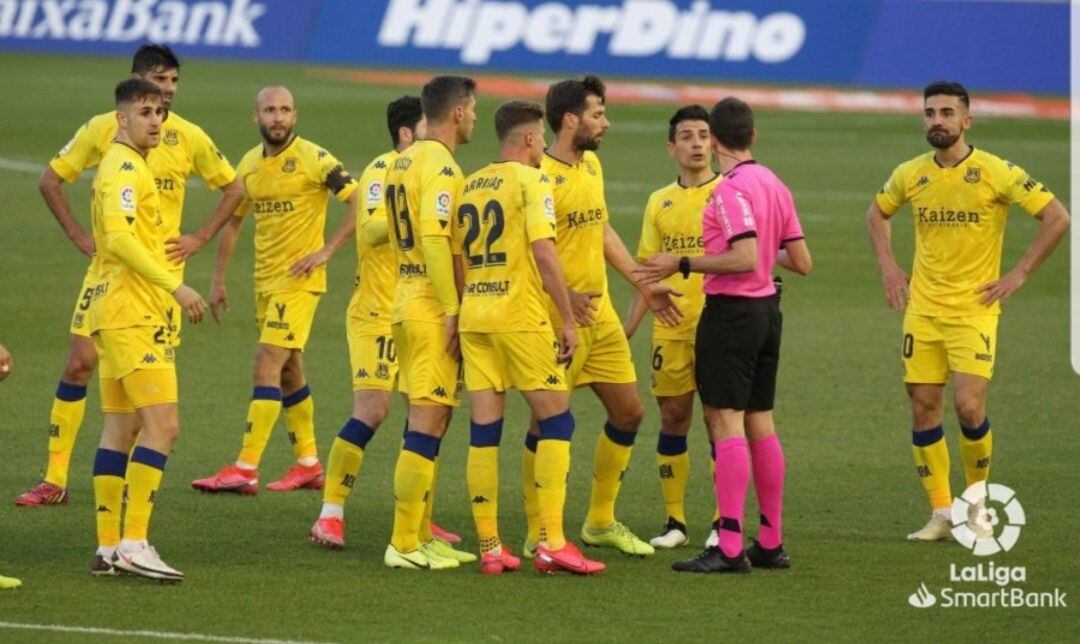 Jugadores del Alcorcón