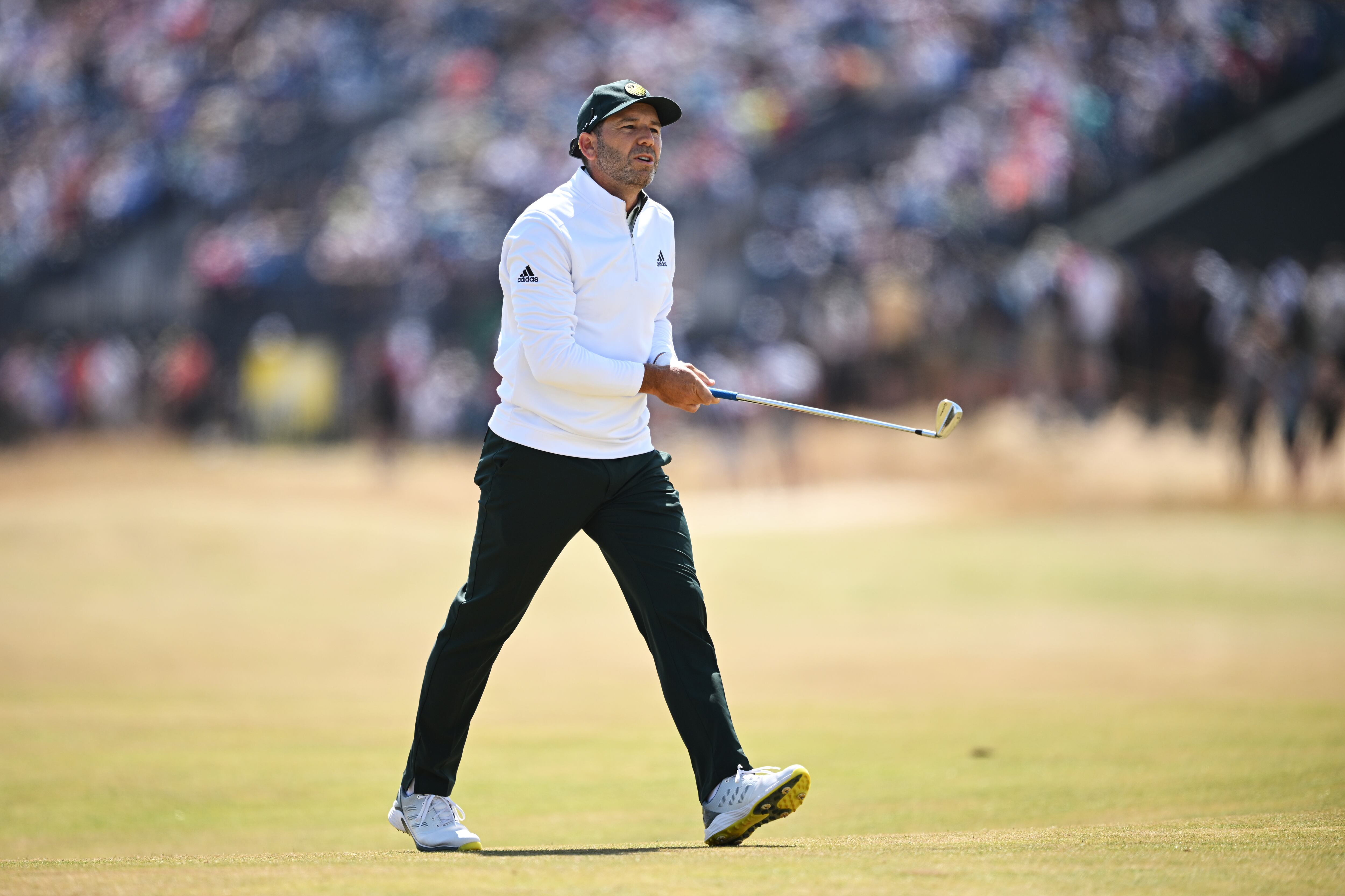 Sergio García, en el British Open, el pasado 16 de julio.