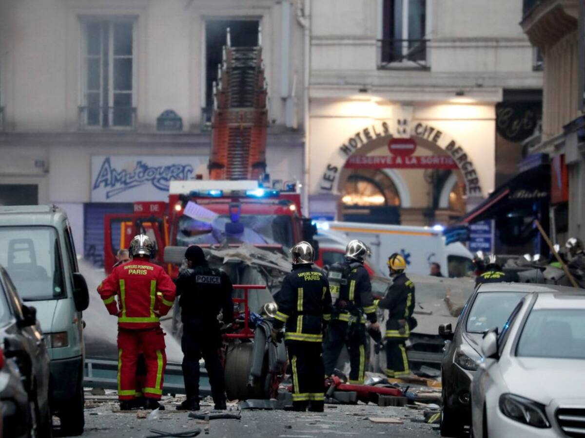 Muere una mujer española por la explosión de gas en París