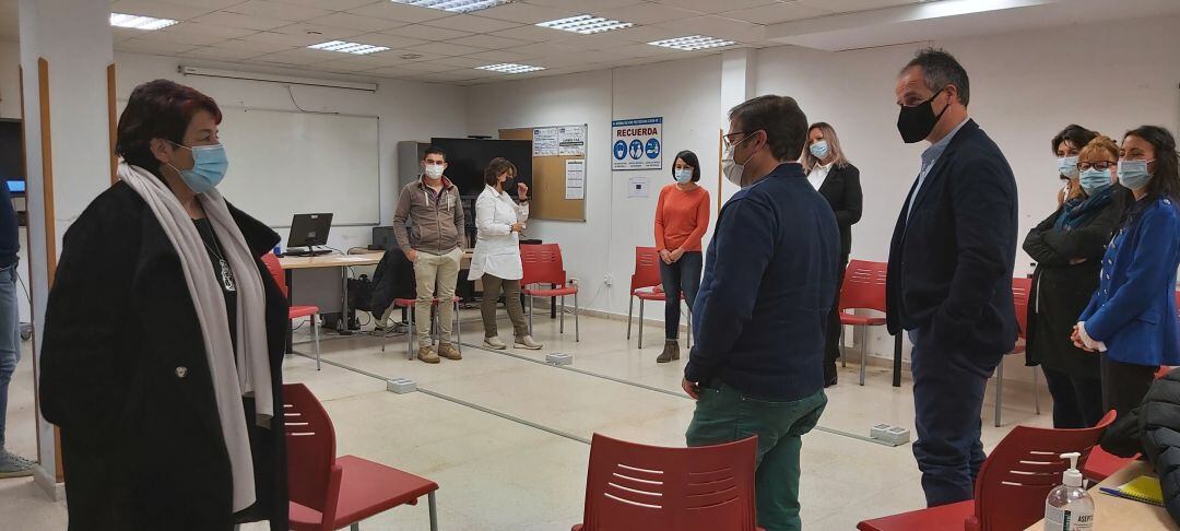 Clara Luquero charla con los alumnos de esta edición de Lanzadera Conecta Empleo