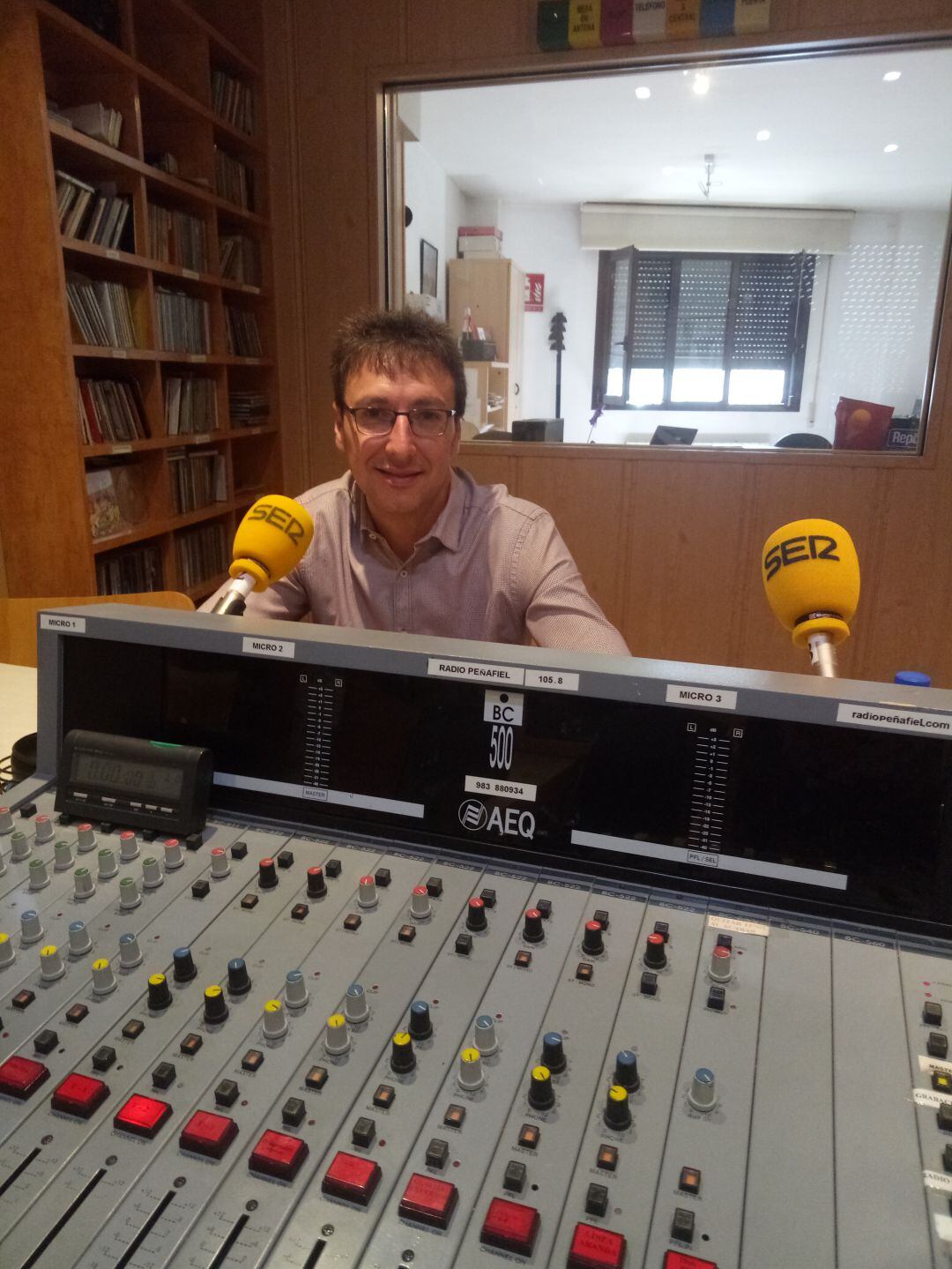 Tomás Veganzones, concejal de Festejos, Deporte, Juventud y Seguridad