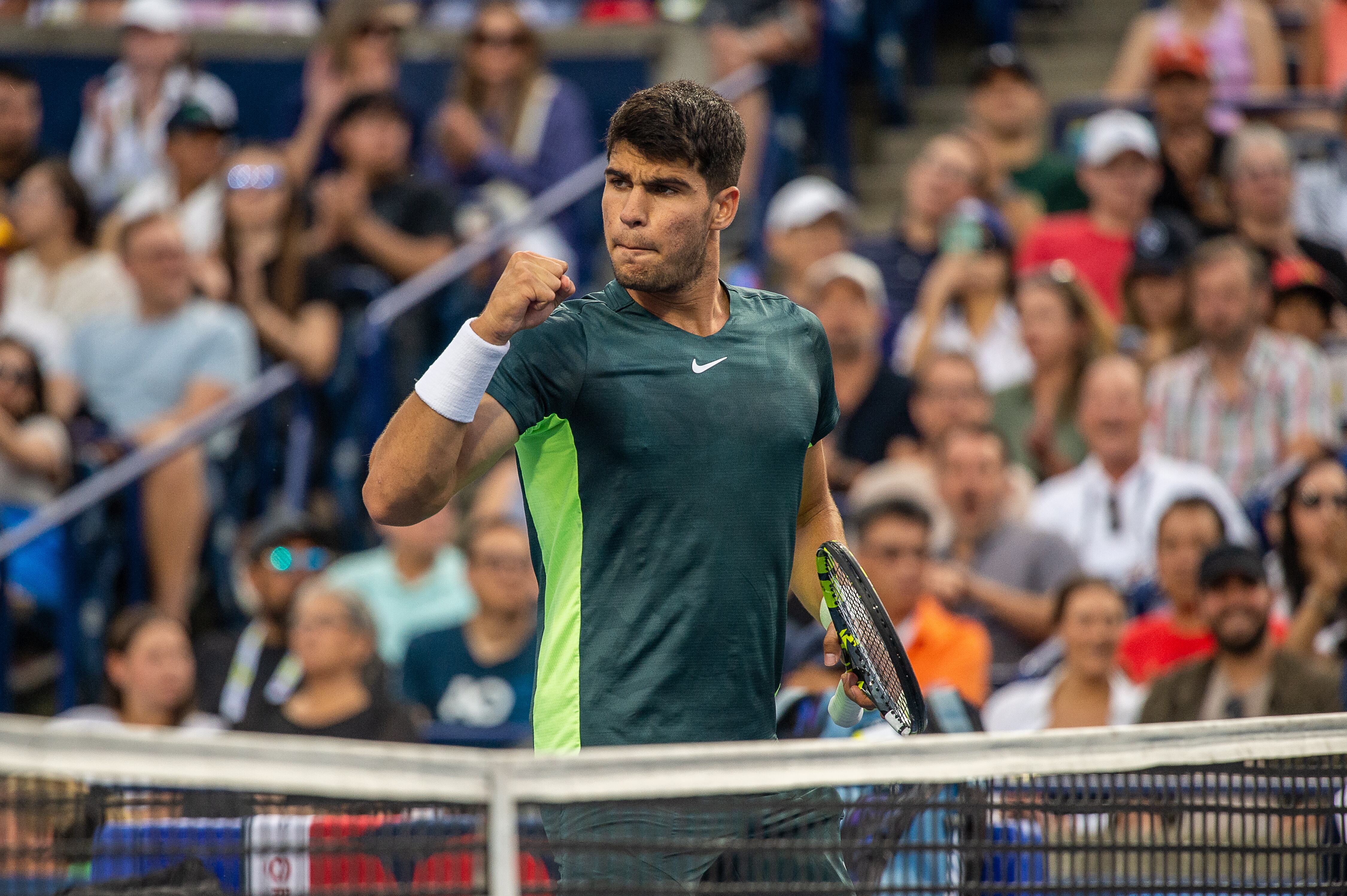 Carlos Alcaraz en el Masters de Canadá 2023