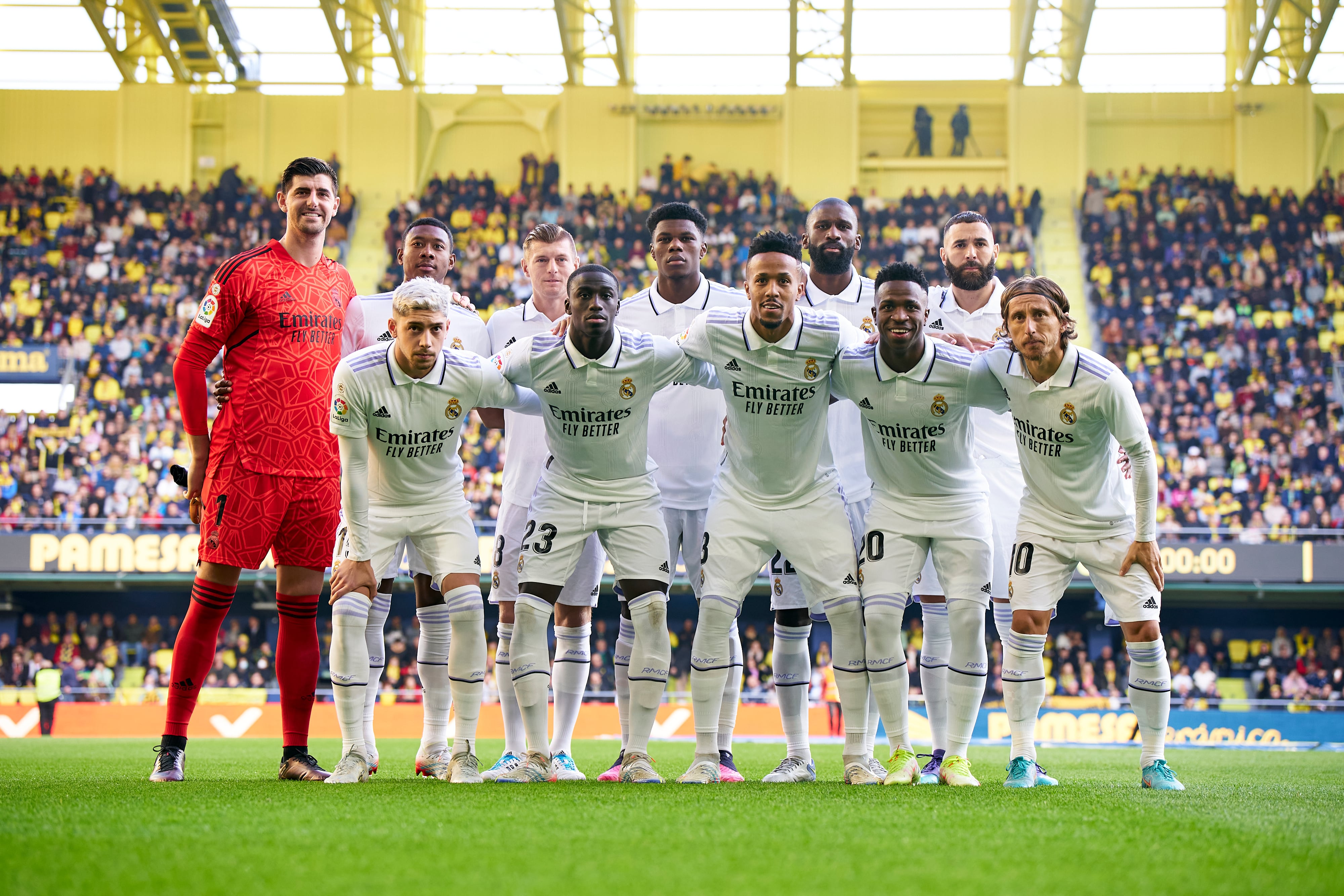 11 titular del Real Madrid en La Cerámica.