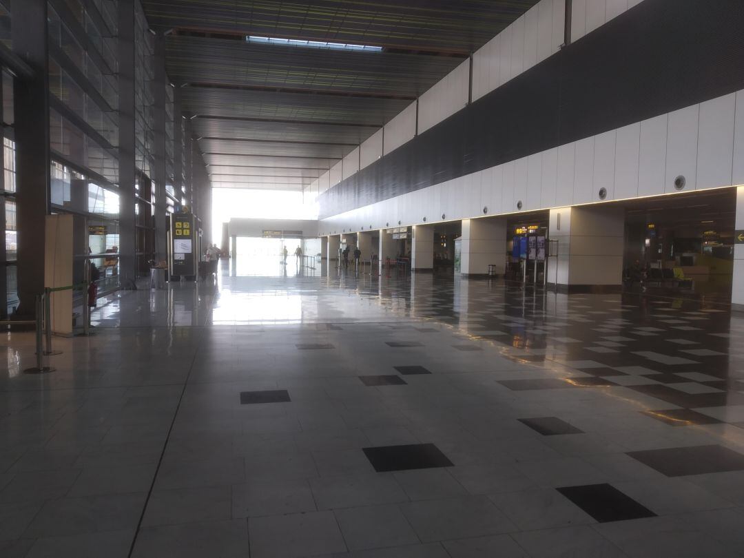 Terminal de salidas del Aeropuerto de Gran Canaria