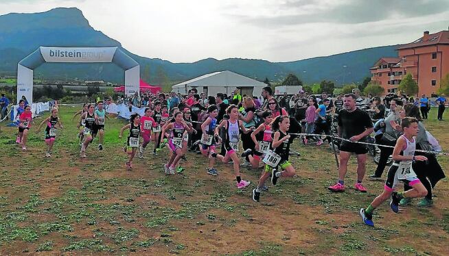 Cada vez más escolares se suman al Duatlón