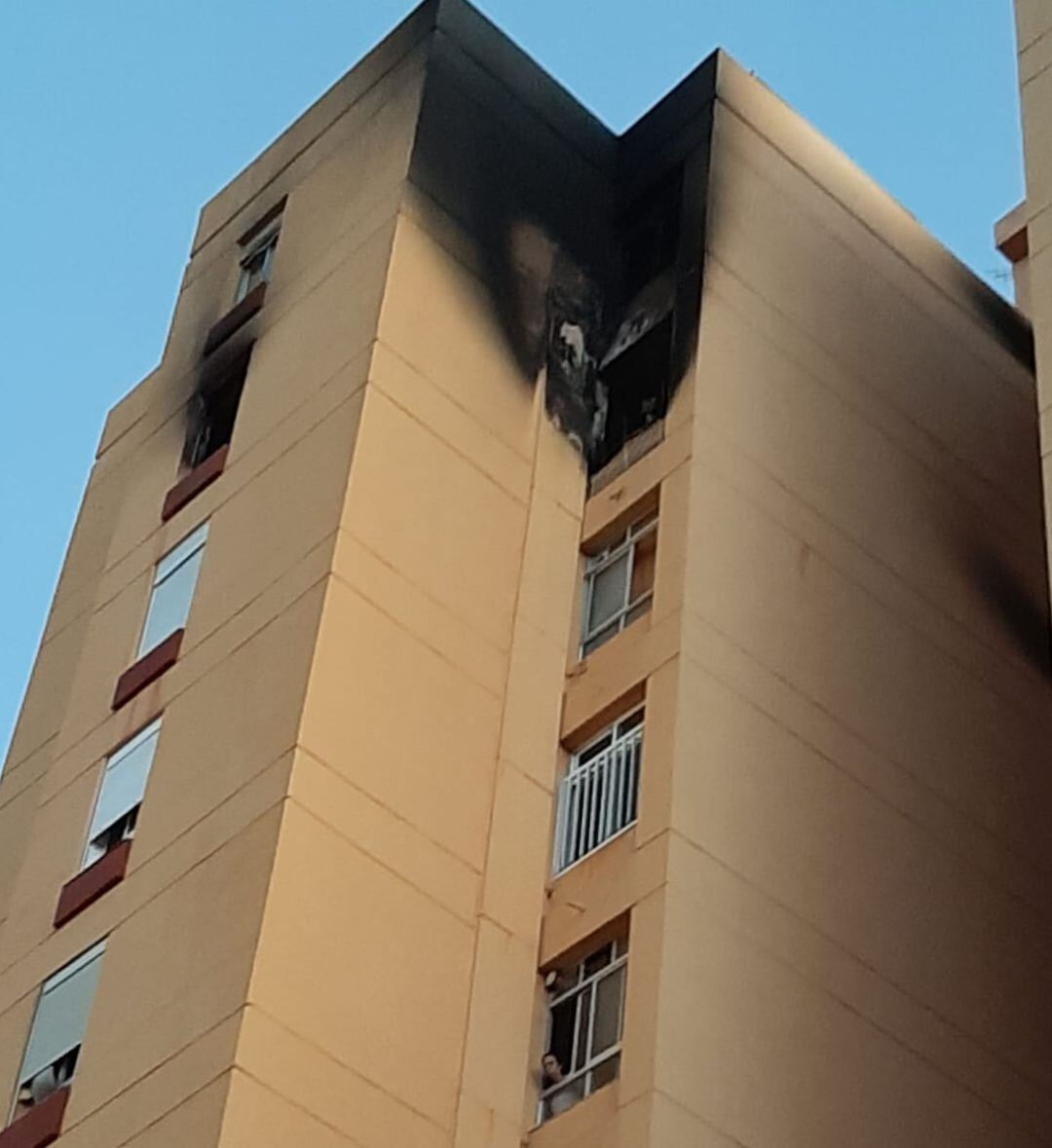 Incendio en Cuesta Piedra