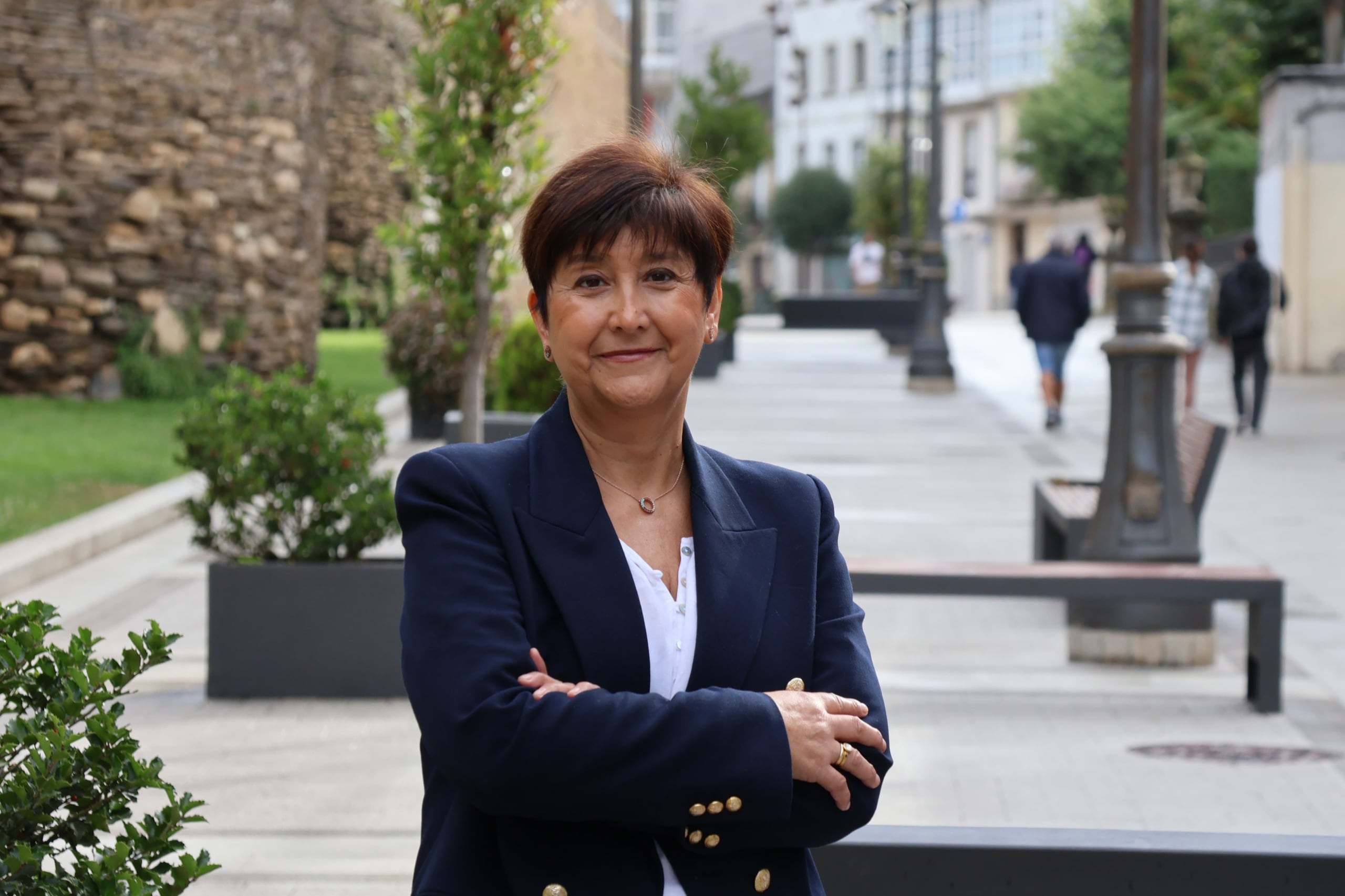 Olga López Racamonde, concejala de Bienestar Social y Mayores en el Concello de Lugo.